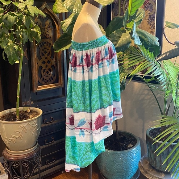 Free People Floral boho swingy skirt - Picture 10 of 16